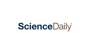 Logotipo de ScienceDaily con el nombre en texto azul y marrón sobre un fondo blanco.