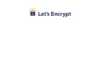 Logo de Let's Encrypt, que muestra un candado azul con un sol estilizado en la parte superior izquierda, acompañado del texto 'Let's Encrypt' en letras azul oscuro.
