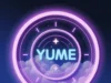 ¿El futuro de los videojuegos? Nace Yume, el modelo de IA que crea mundos virtuales infinitos desde una simple imagen Logo circular futurista con bordes rosados brillantes y fondo estrellado, que muestra la palabra "YUME" en el centro con letras azules sobre nubes suaves y resplandor violeta, evocando una atmósfera onírica y tecnológica.