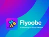 Nueva herramienta permite omitir requisitos de Windows 11 y desactivar todas las funciones de IA Logotipo de la aplicación Flyoobe sobre un fondo degradado en tonos azul, morado y turquesa. A la izquierda aparece un ícono cuadrado con una abeja estilizada de colores amarillo, azul y negro. A la derecha, en letras grandes blancas, se lee “Flyoobe” y debajo, en tipografía más pequeña, el eslogan “A better way to set up Windows”